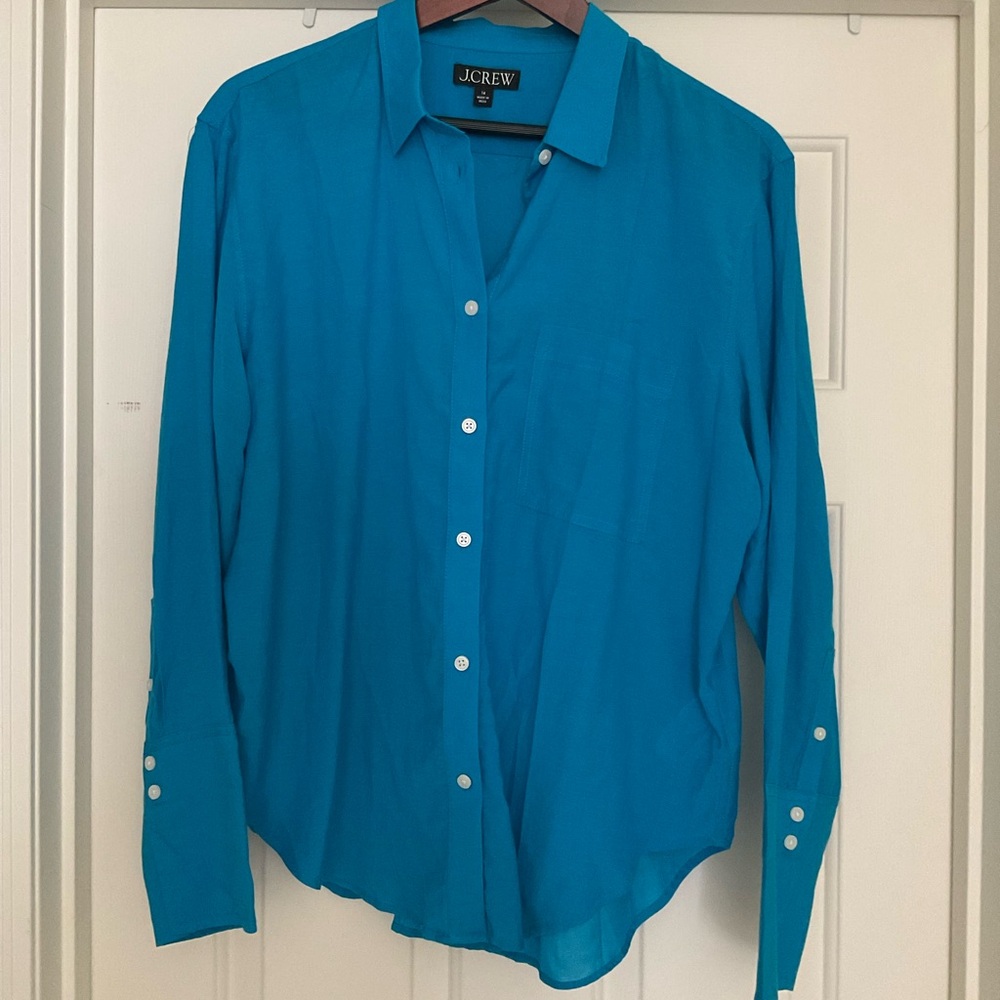 J. Crew Women’s Blue Shirt